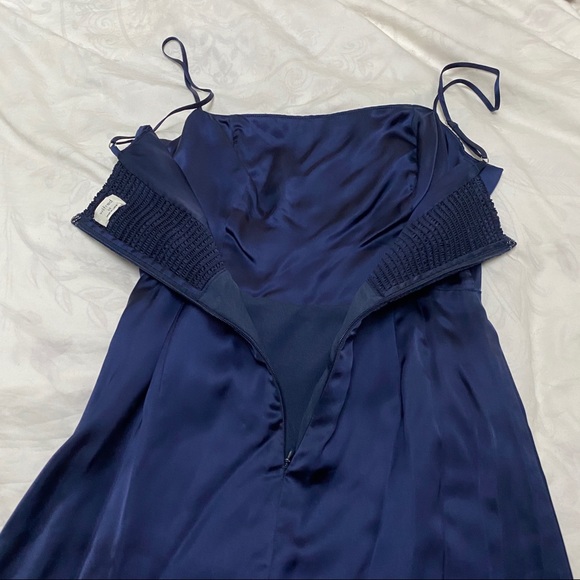 NWOT Aritzia x Wilfred Satin Dress - Picture 6 of 8